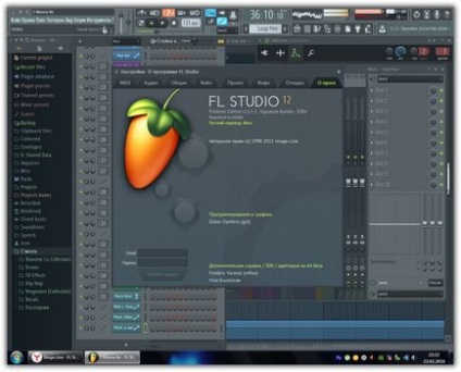 Linia de imagini - fl studio 12