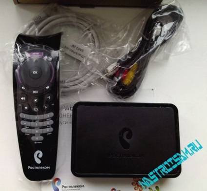 Iptv rt stb hd standart Rostelecom, configurarea echipamentelor