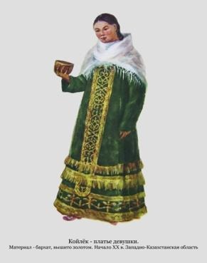 Історія казахського костюма
