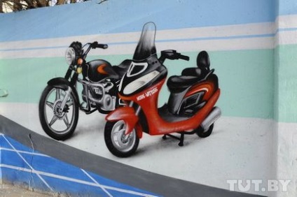 Cum fac scuterele în Belarus
