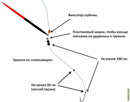 Як на поплавкову вудку встановити 2 гачка як правильно прив'язати два гачки на поплавковою