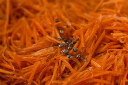 Care este compoziția condimentelor de morcov în coreeană