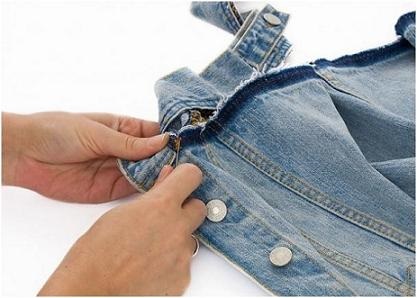 Як переробити джинсову куртку в болеро