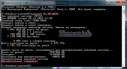 Cum se convertește o unitate degetul mare de la fat32 la ntfs fără a pierde date