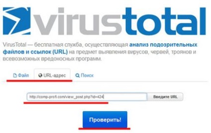 Як перевірити сайт на віруси