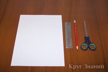 Як зробити ялинку з паперу - коло знань