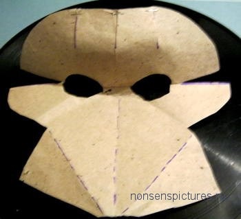 Як зробити маску птиці, блог художника-графіка Новікової марини мала книга нісенітниці