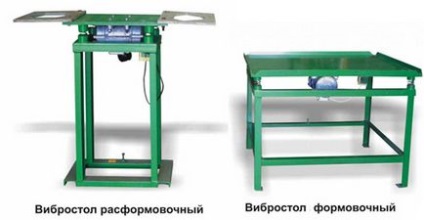 Як зробити вибростол своїми руками покрокова інструкція, схема і креслення, відео