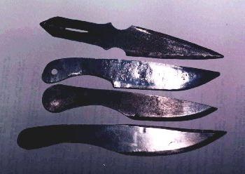 Hogyan készítsünk jó kard otthon - hogyan kell egy késsel a kezét, hogy egy kés