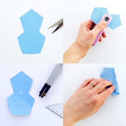 Як зробити зірку з паперу об'ємну