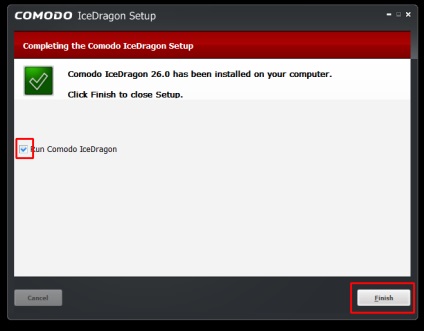 Як завантажити і встановити браузер comodo icedragon 26