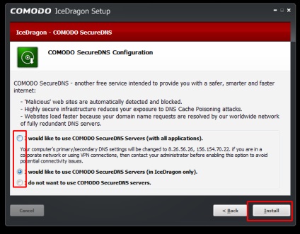 Як завантажити і встановити браузер comodo icedragon 26