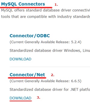 Як встановити mysql connectors