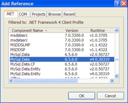 Cum se instalează conectorii mysql