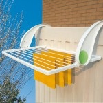 Cum am instalat un uscător pentru haine pe balcon (și, în același timp, a făcut reparații) - o casă de paie