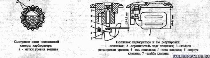 Carburator la-126gu pentru clubul UAZ - Kulibinsk