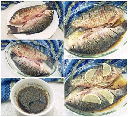 Crap pe gratar - pește delicios gătit cu ceață
