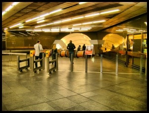 Harta de metrou din Praga