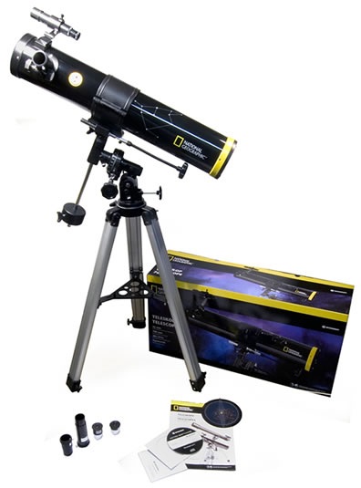 Компактний і легкий - телескоп bresser national geographic 76