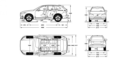 A koncepció autó Lexus hologram képernyők helyett