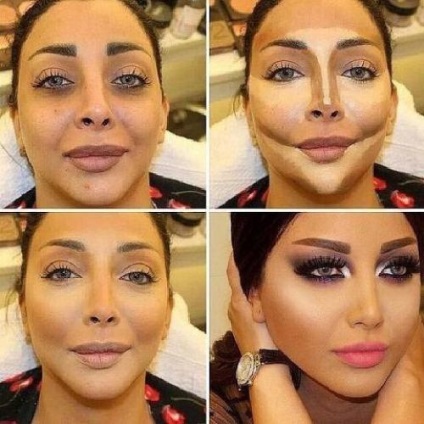 Contouring față - instruire pas cu pas