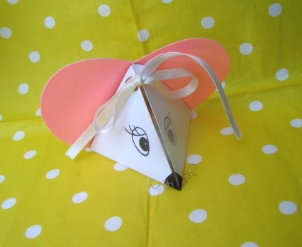 Box-mouse din hârtie și carton cu mâinile proprii