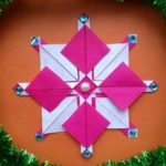 Кота Хірацука - мозаїка з орігамі - калейдоскоп декору
