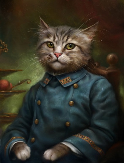 Коти ермітажу - шикарні листівки Ельдара Закірова