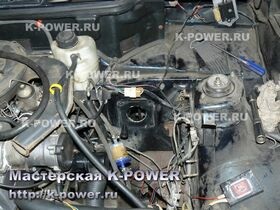 K-power, установка на оку (з задніми дисковими гальмами) вут - калина - ГТЦ mando