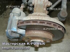 K-power, установка на оку (з задніми дисковими гальмами) вут - калина - ГТЦ mando