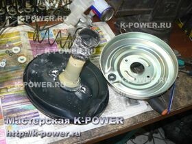 K-power, установка на оку (з задніми дисковими гальмами) вут - калина - ГТЦ mando