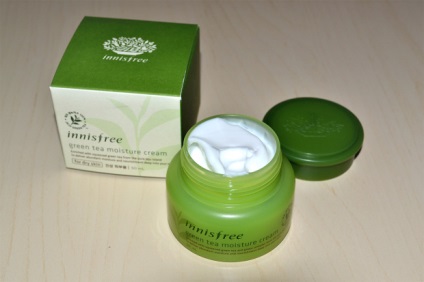 Crema de față cu cremă de ceai verde pentru ceai verde de umiditate, blog innisfree - ariadna beauty