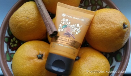 Крем для рук «мандарин в прянощах» yves rocher clementine - spices hand cream відгуки