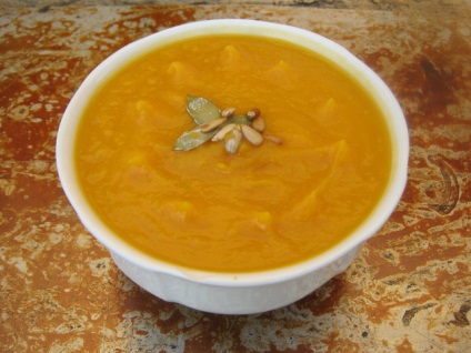 Крем суп з гарбуза улюблені рецепти пріготволенія