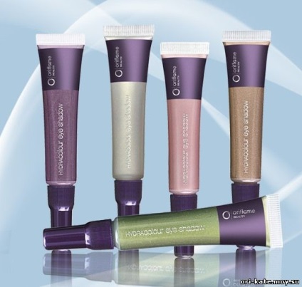 Cremă-ochi umbra cu luciu de aur acva-color - fard de ochi -if (oriflame produse) - produse