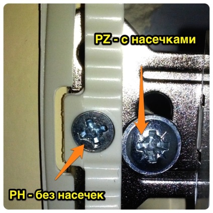 Șurubelniță Phillips cu slot ph și pz care este diferența și care este mai bine de utilizat