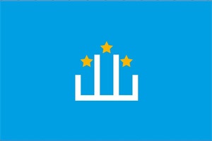 Steagul Kumyk este din ce în ce mai folosit la evenimente oficiale din Rusia și din alte țări, precum și