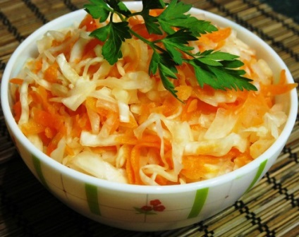 Sauerkraut în dietele populare