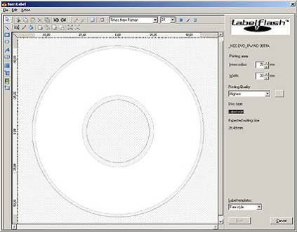 Labelflash împotriva tehnologiei lightscribe de marcare dvd