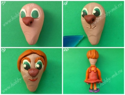 Sculptăm o figurină de liza cu o grămadă de plastilină