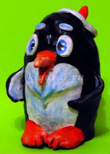 Майстер-клас з покроковим фото пінгвін і совушка