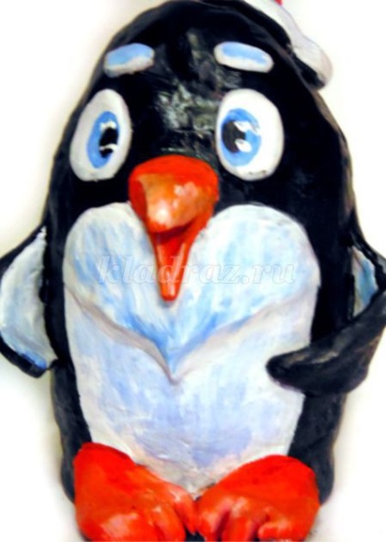 Майстер-клас з покроковим фото пінгвін і совушка