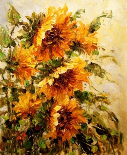 Maestru clasa pictura ulei de floarea-soarelui tematice - maeștrii echitabil - manual, manual