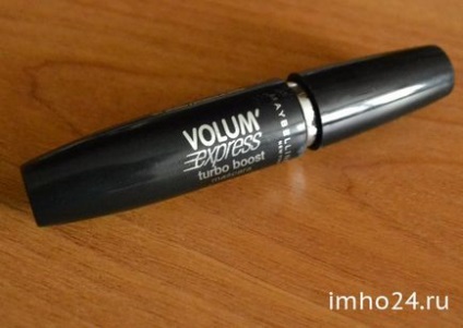 Maybelline volum express turbo boost туш для вій відгуки