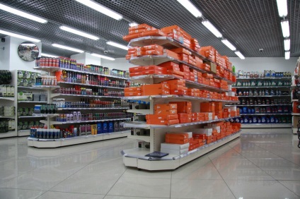 Merchandising pentru autoshop