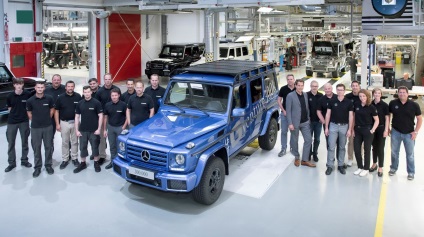 Mercedes a produs 300.000 gelsandvagen