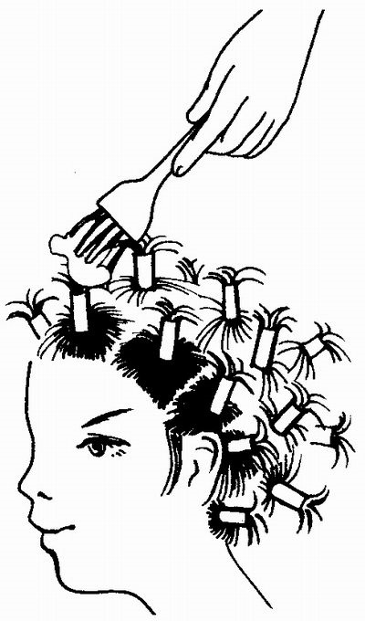 Metoda de topire a părului 