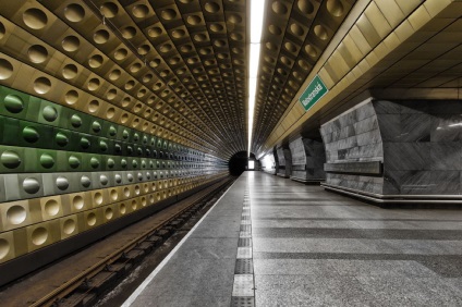 metro Prága