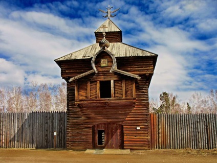 Muzeul de arhitectura din lemn în Listvyanka Listvyanka