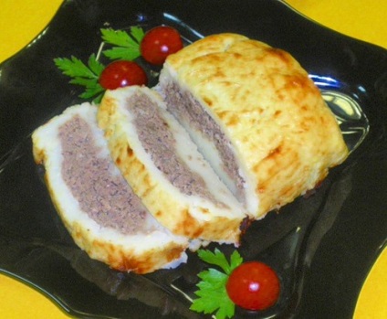 М'ясний рулет в свинячий шкірці - альтернатива ковбасі - рулет зі свинячих шкурок - кулінарні рецепти
